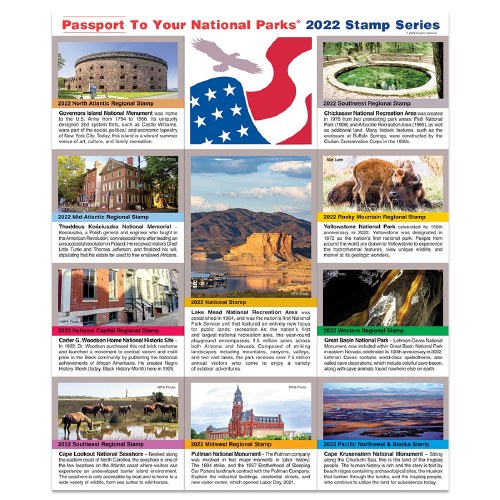 2022 Passport® Stamp Set - Shop Americas National Parks